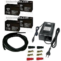 kit modifica sostituzione batteria 36 volt