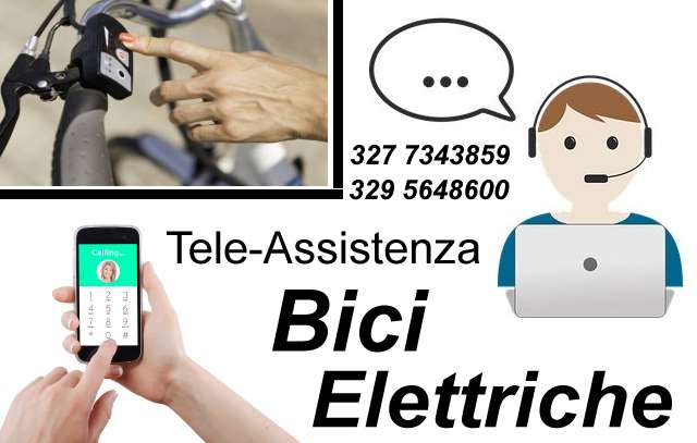 tele assistenza bici elettriche