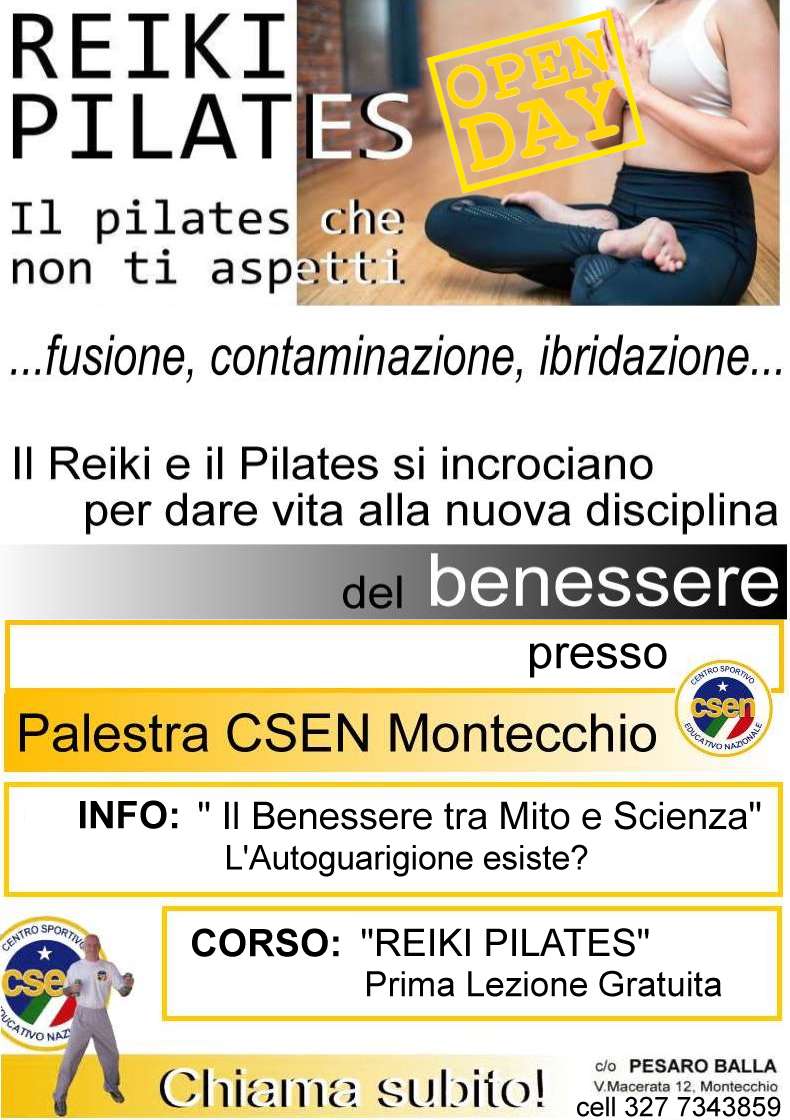 corso reiki pilates